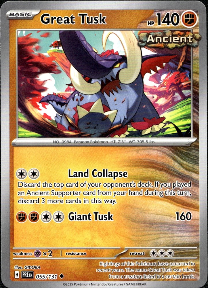 Great Tusk - SV08.5 55/131