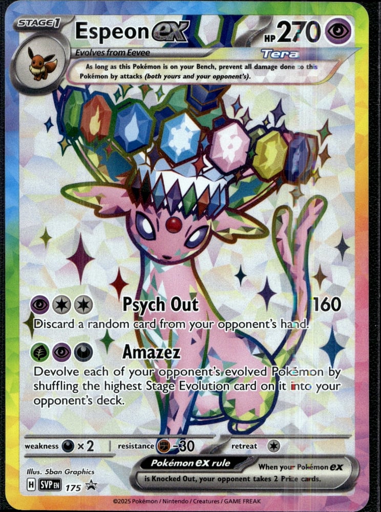 Espeon ex - SVP 175/225