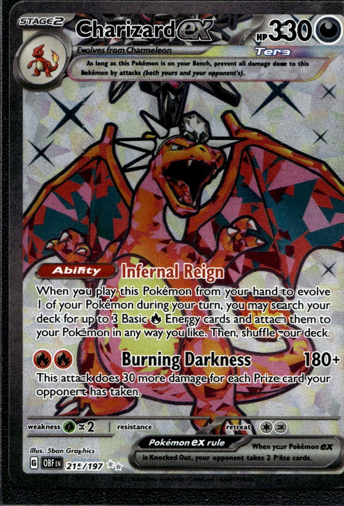 Charizard ex - SV03 215/197