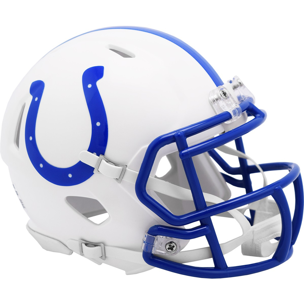 Indianapolis Colts 1995-2003 Throwback Riddell Speed Mini Helmet