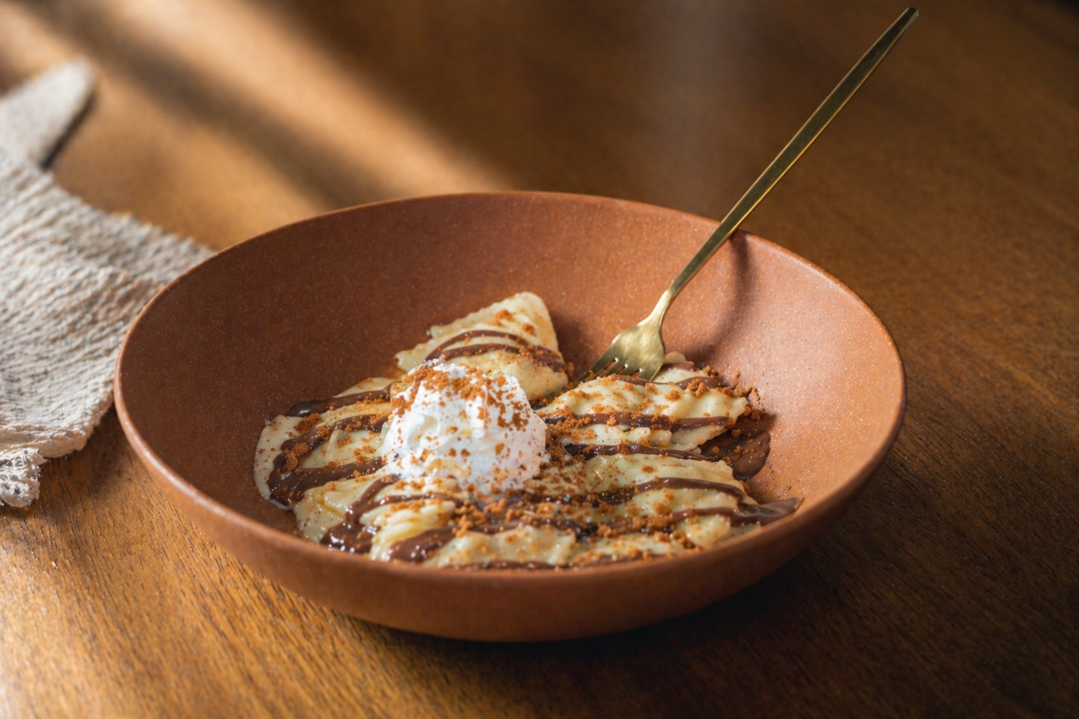 Nutella Ravioli — handmade ravioli at Biada Ravioli Kitchen in Logan, Utah