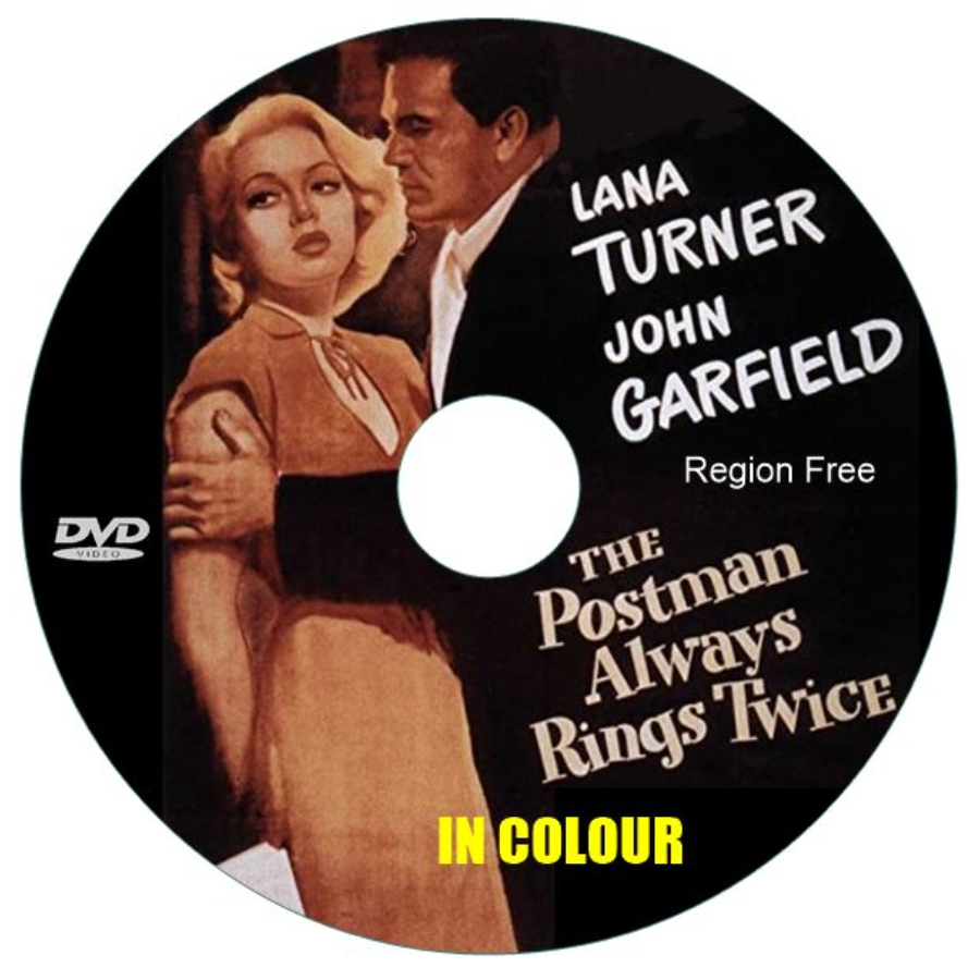 The Postman Always Rings Twice (1946) in Color. DVD