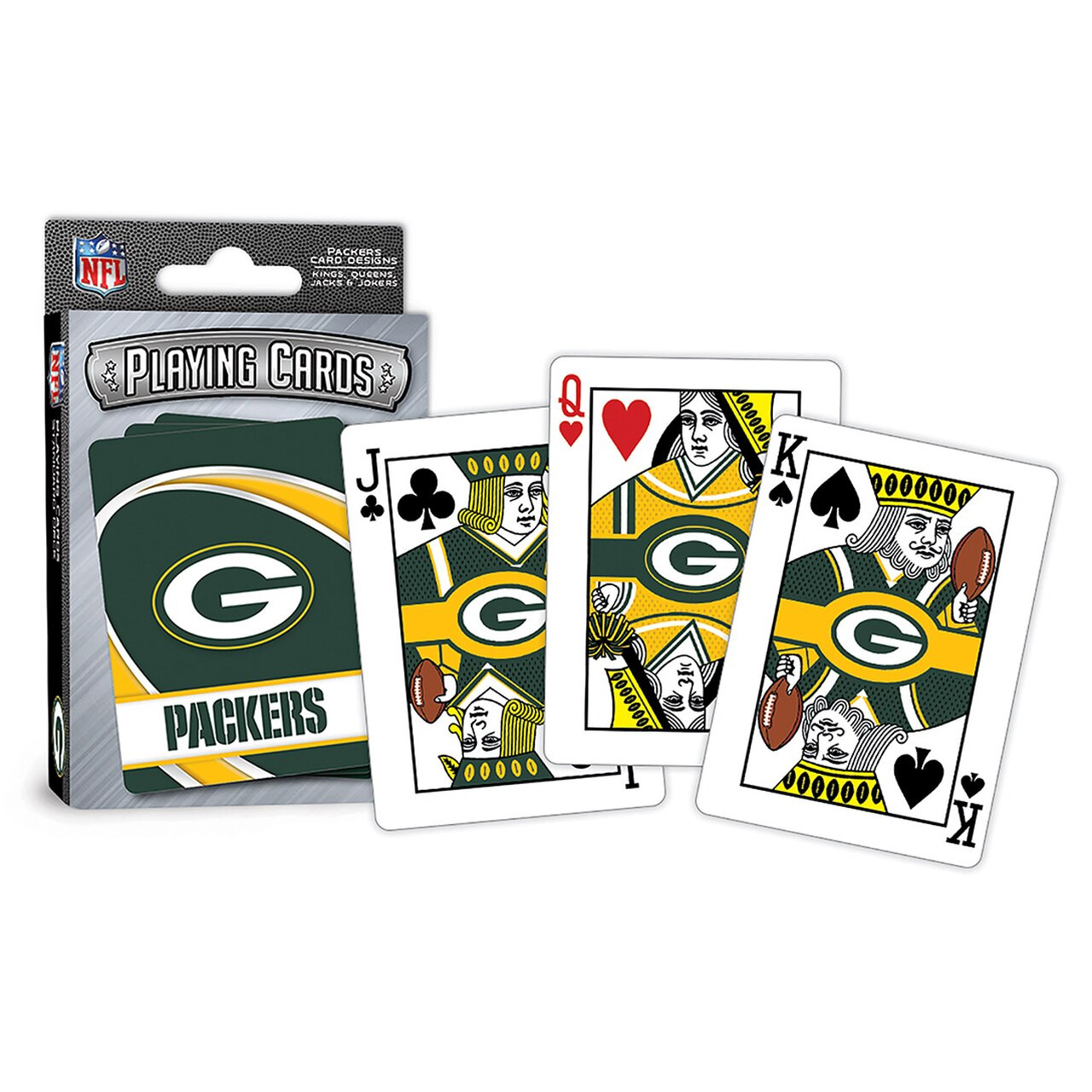 Green Bay Packers Logo Playing Cards