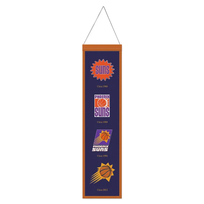 Phoenix Suns Wool Evolution Banner 8x32"