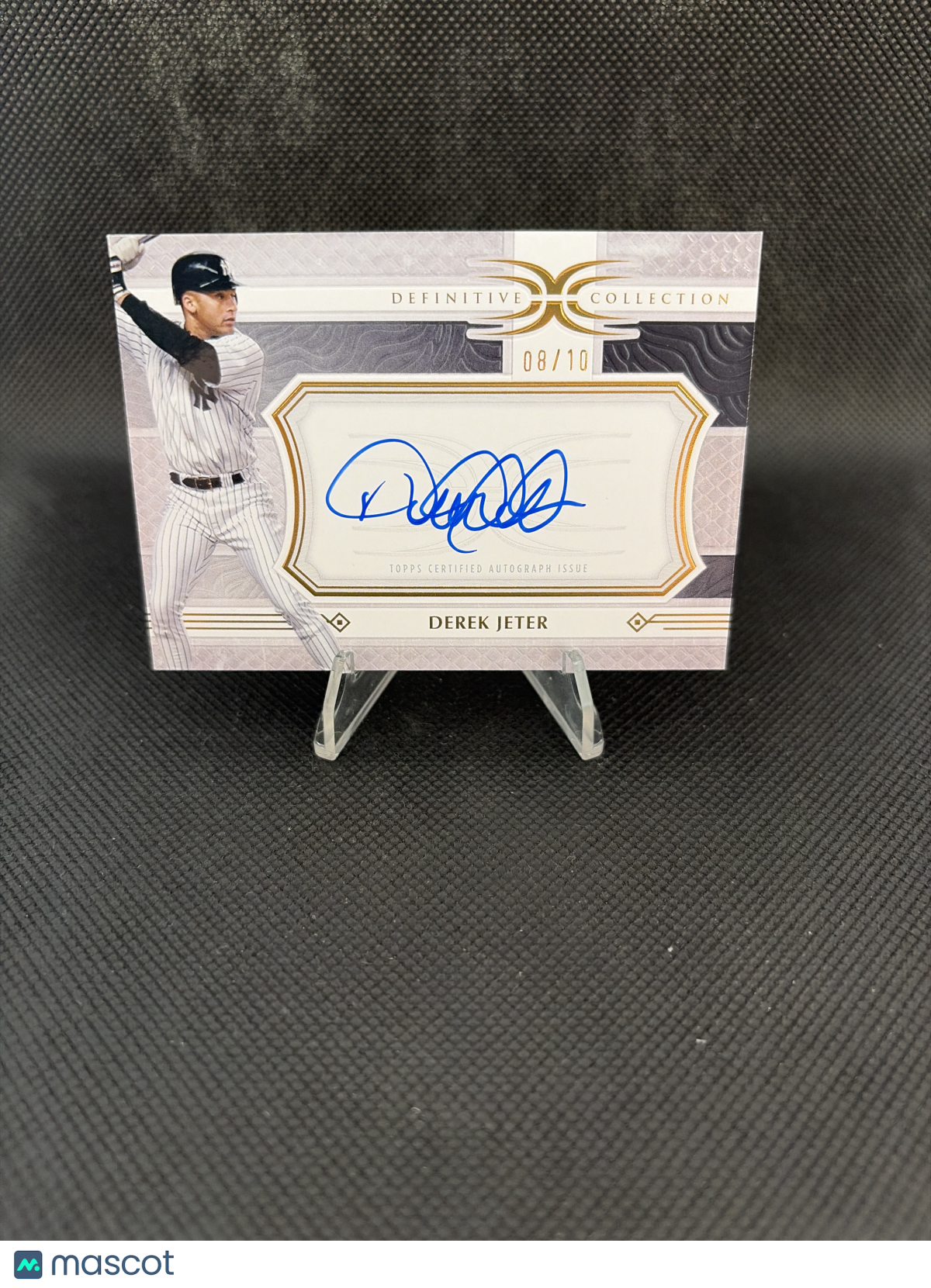 2025 Topps Definitive Collection Derek Jeter Auto /10