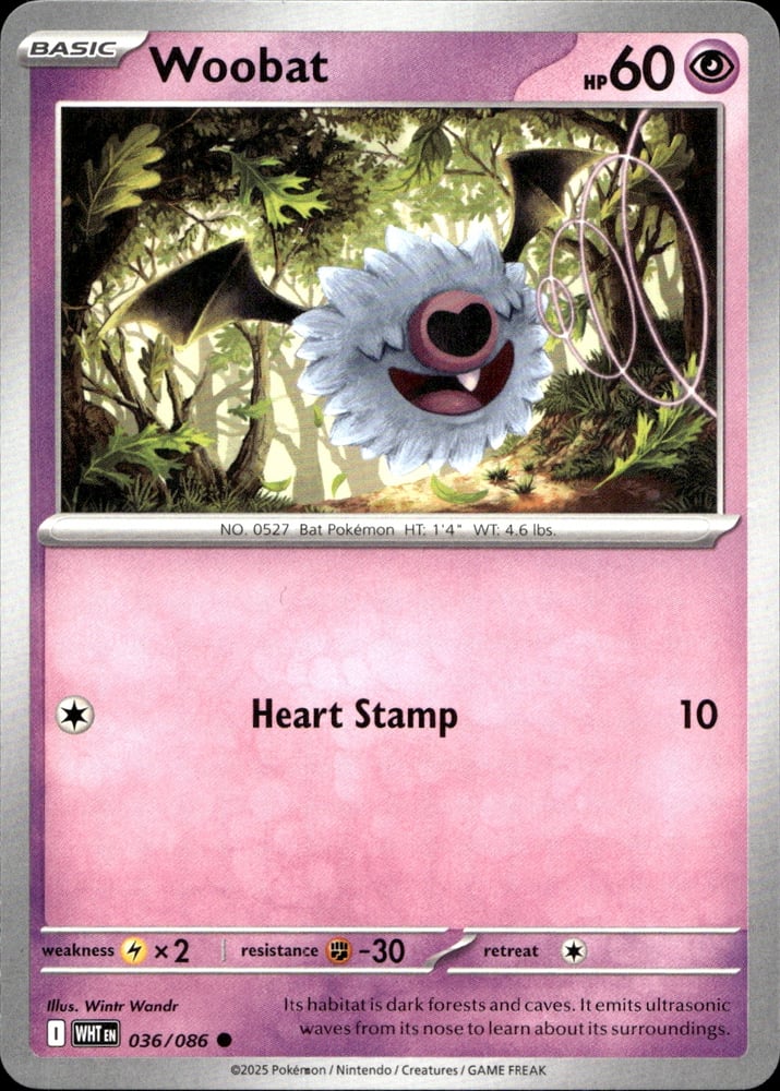 Woobat - SV10.5W 36/86