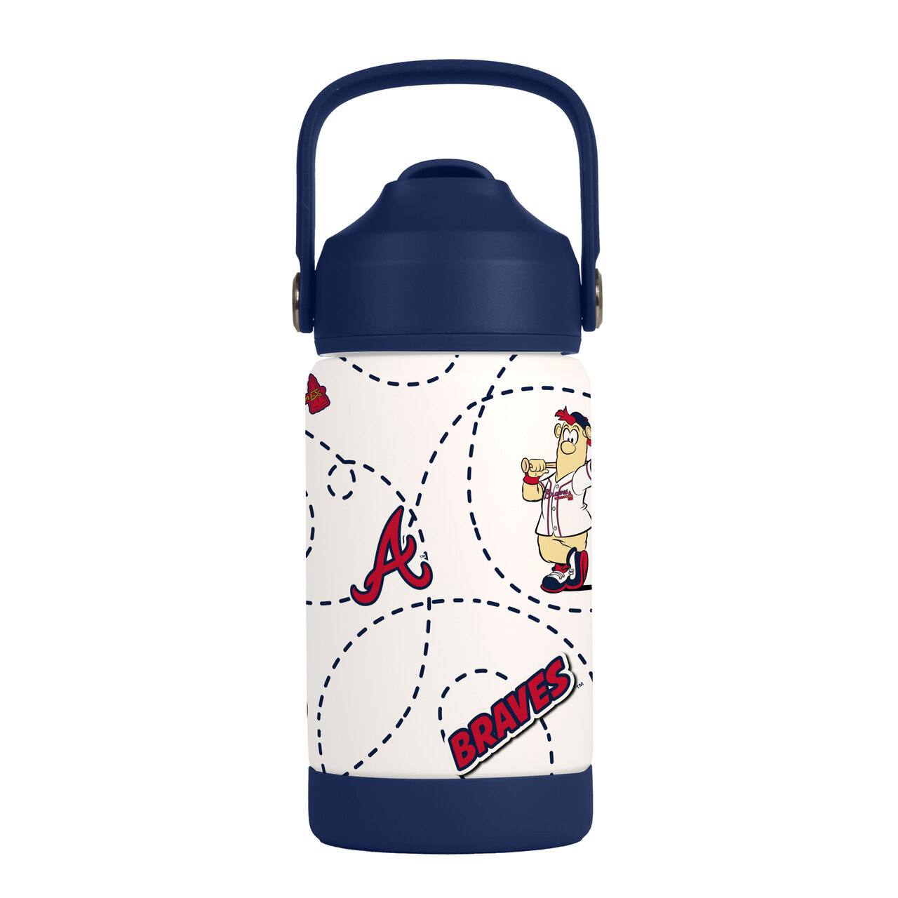Atlanta Braves Kids Stainless Steel Mascot Bottle 12oz