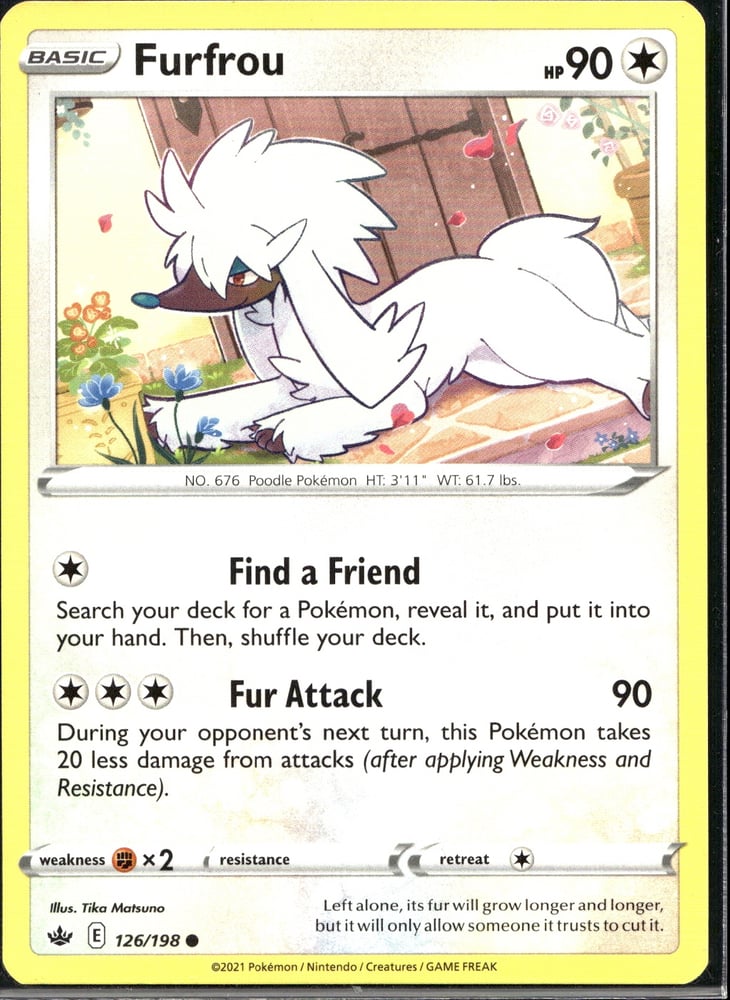 Furfrou - SWSH6 126/198