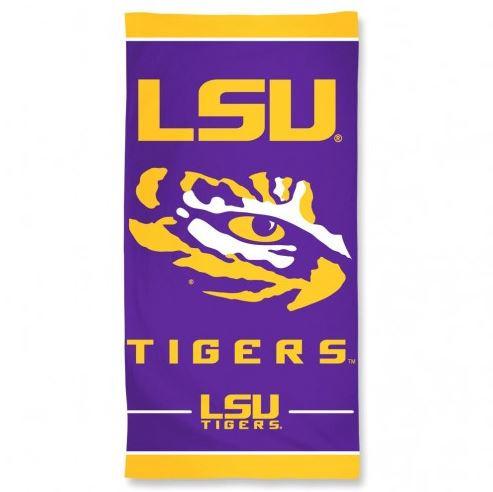 LSU Tigers Beach Towel