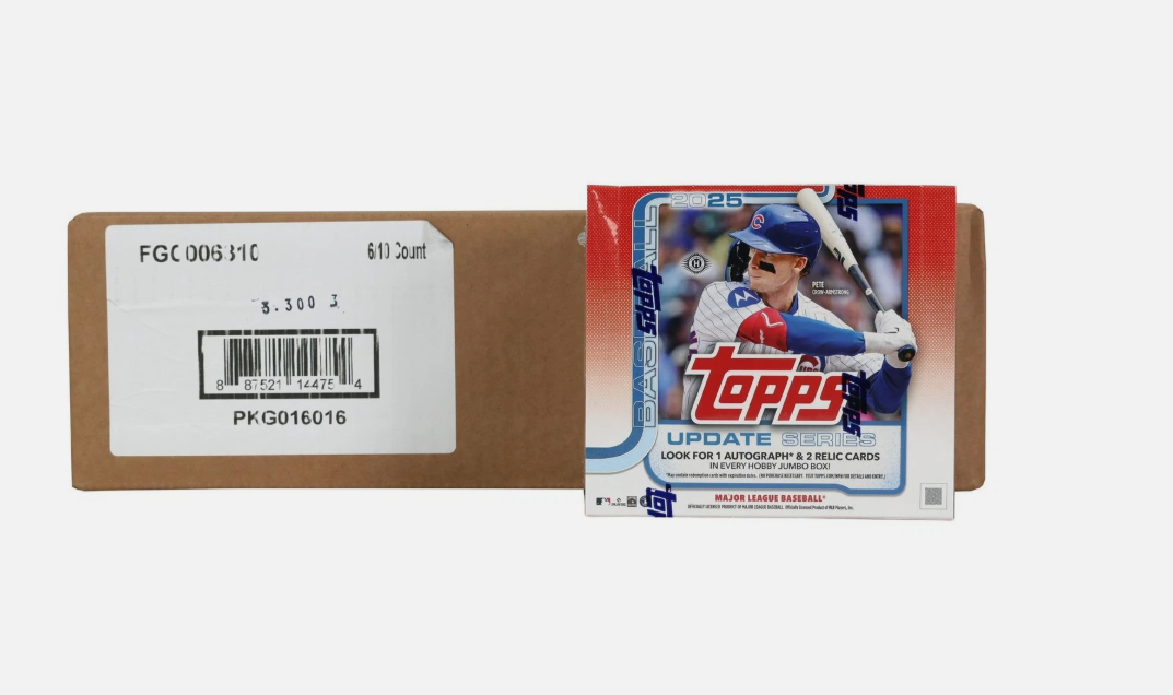 2025 Topps Update Series Baseball Jumbo Hobby Box Case img
