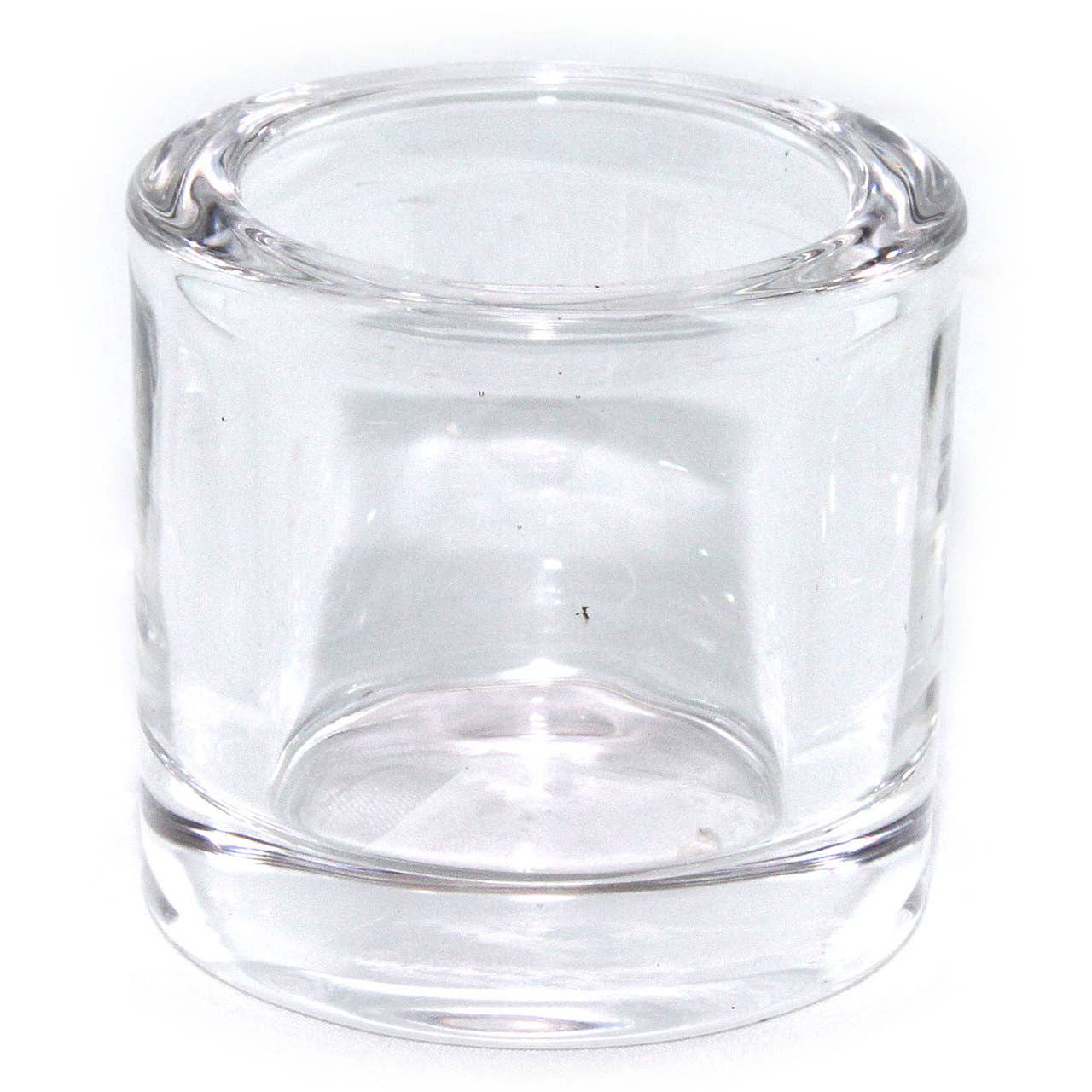 Heavy Glass Votive Holder | Clear