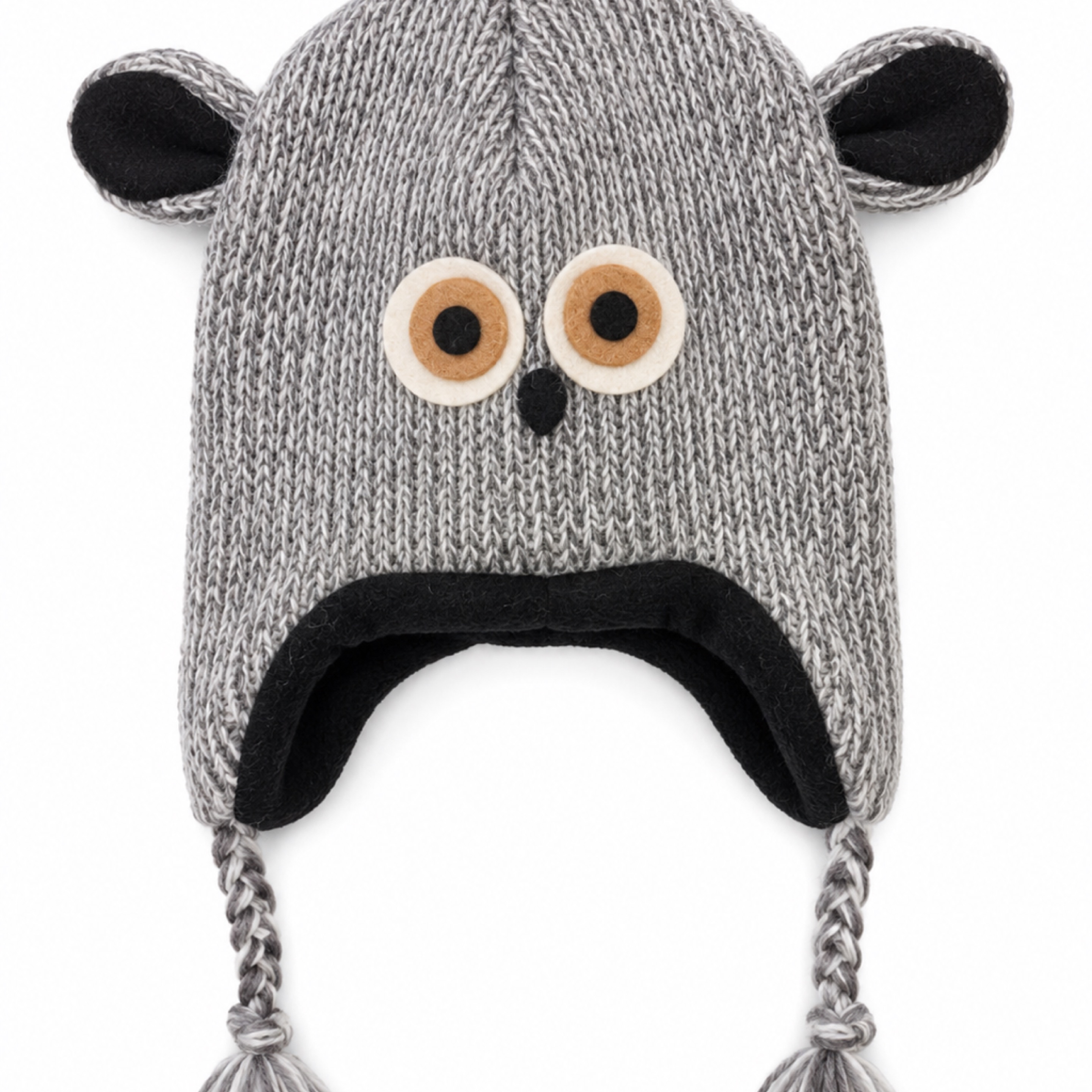 Cute Animal Ear Knit Winter Hat
