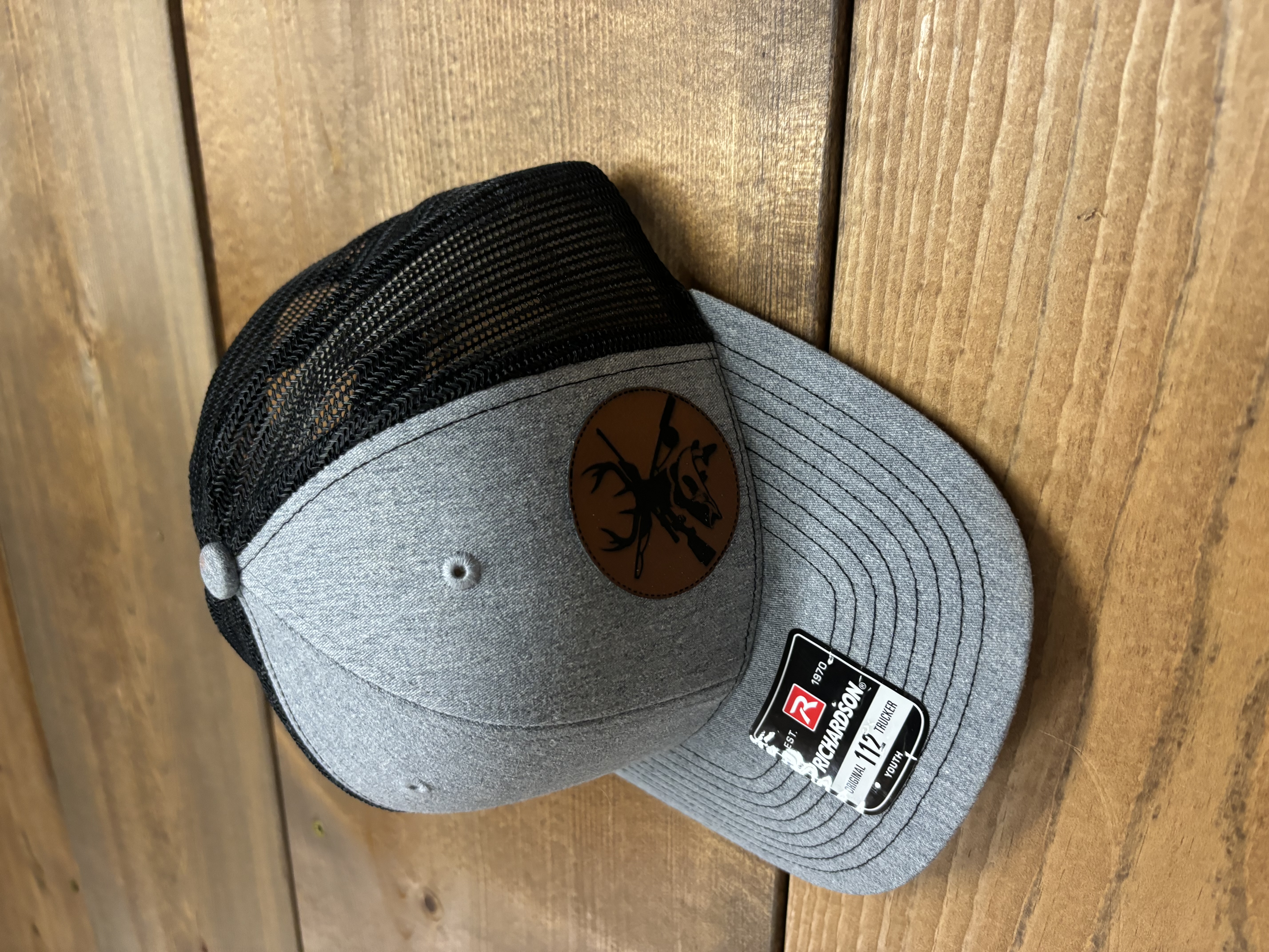Hunting/Fishing Circle Accent Patch Youth Cap
