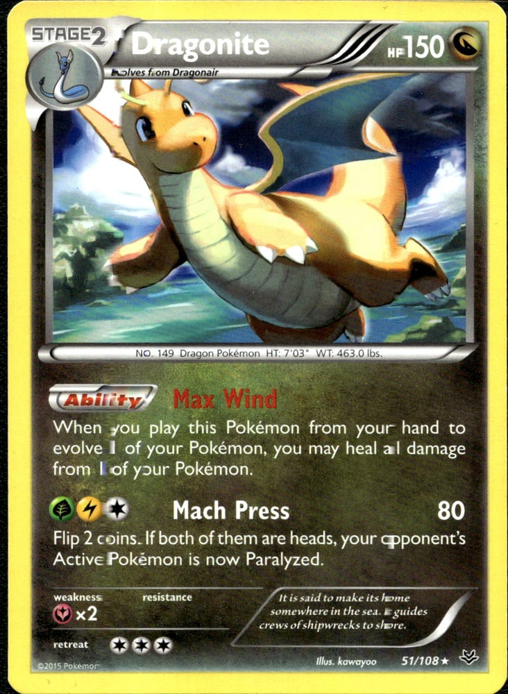 Dragonite - XY6 51/108