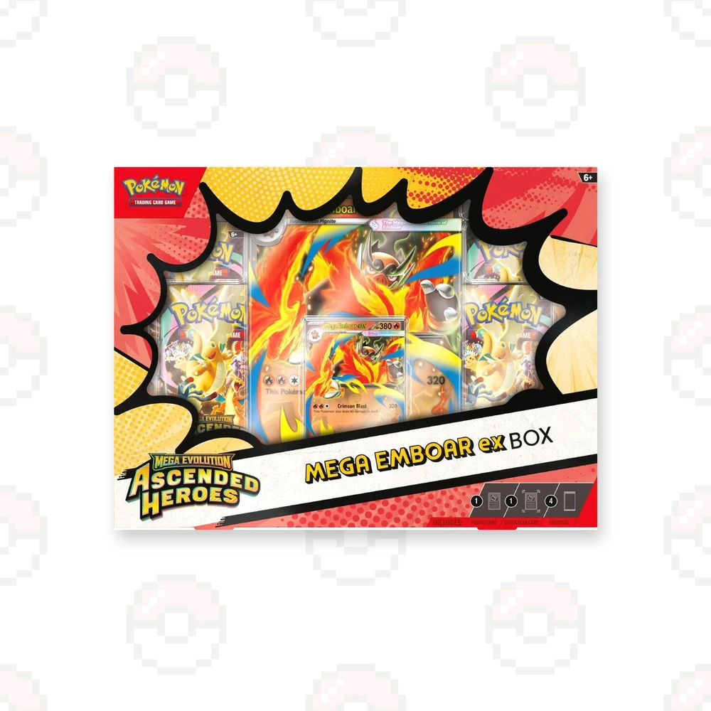 Ascended Heroes 4 Pack Collection Box