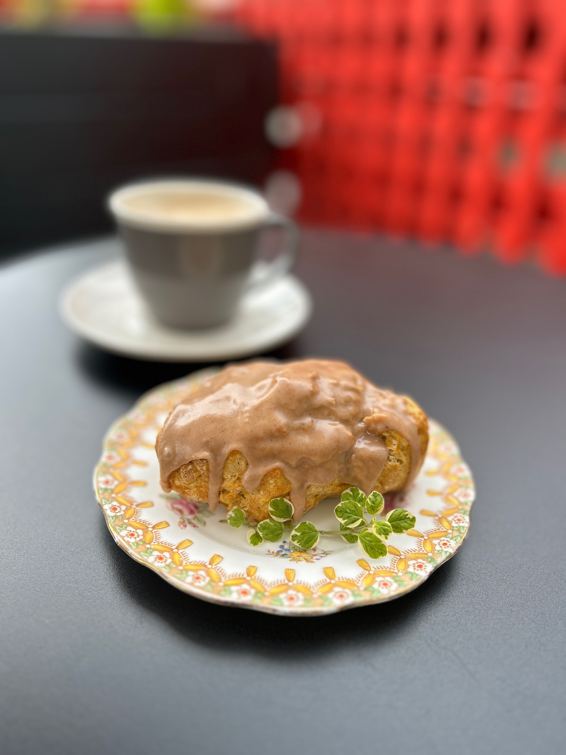 Glazed Pumpkin Scones