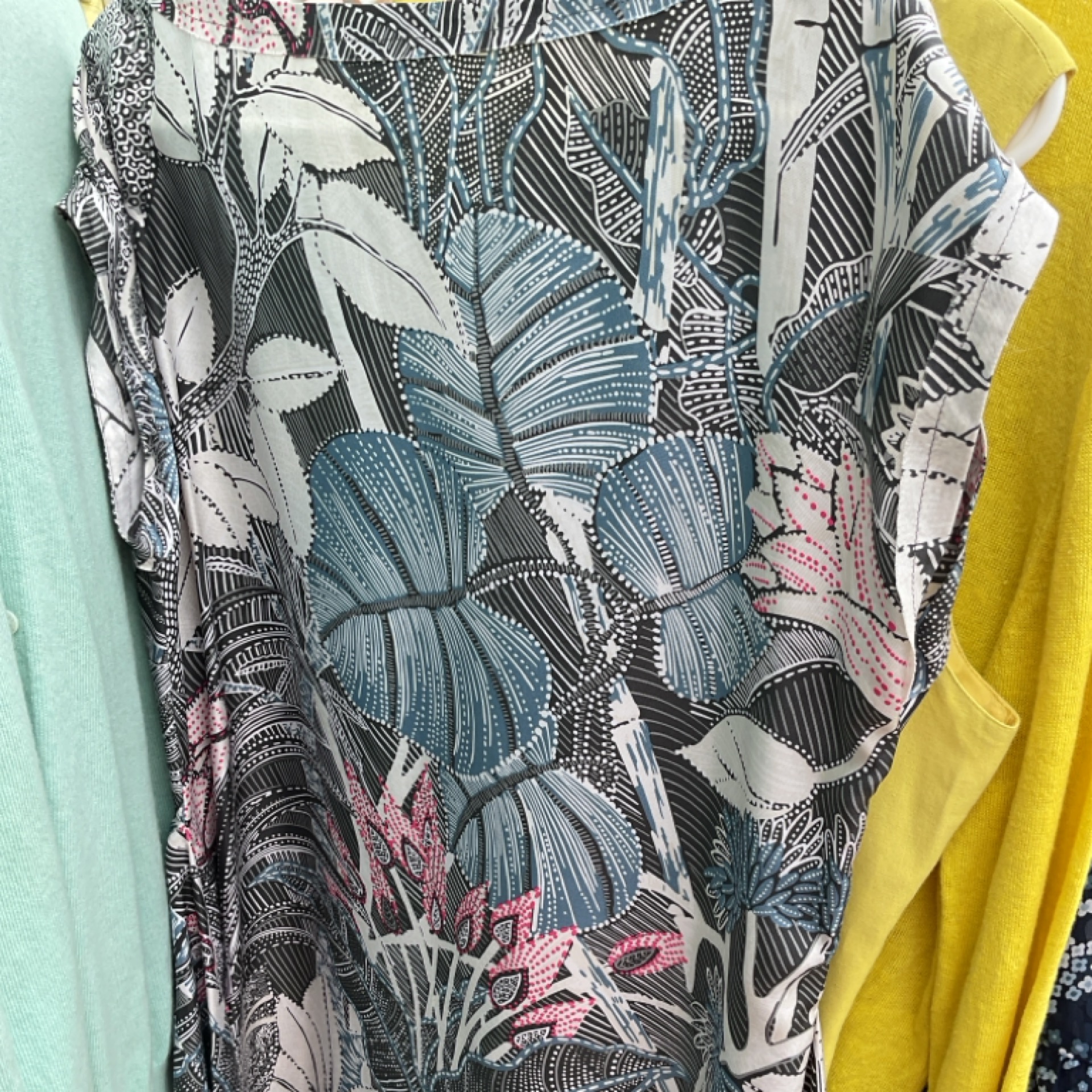 Jungle Print Dress shirt