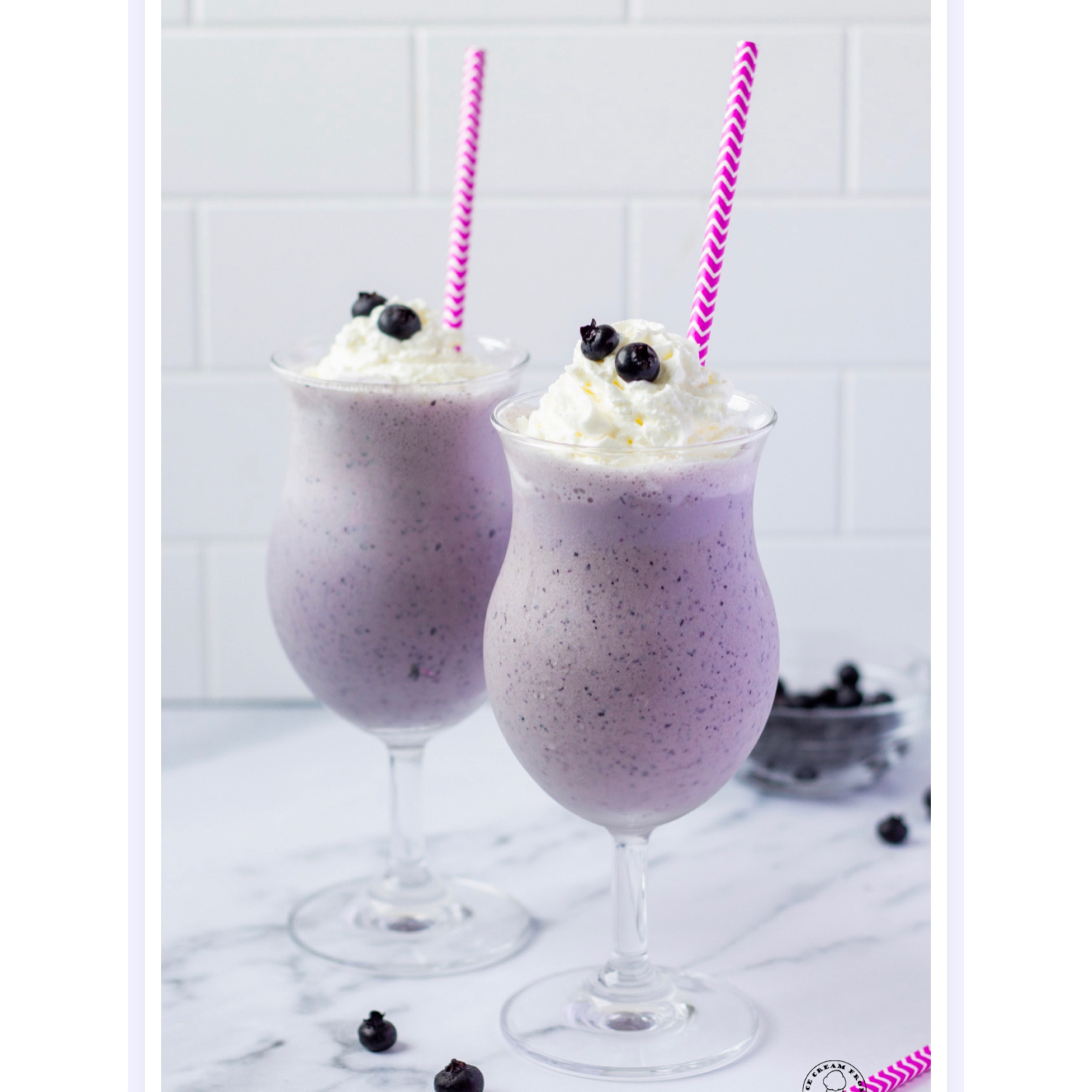 Blueberry Milkshake