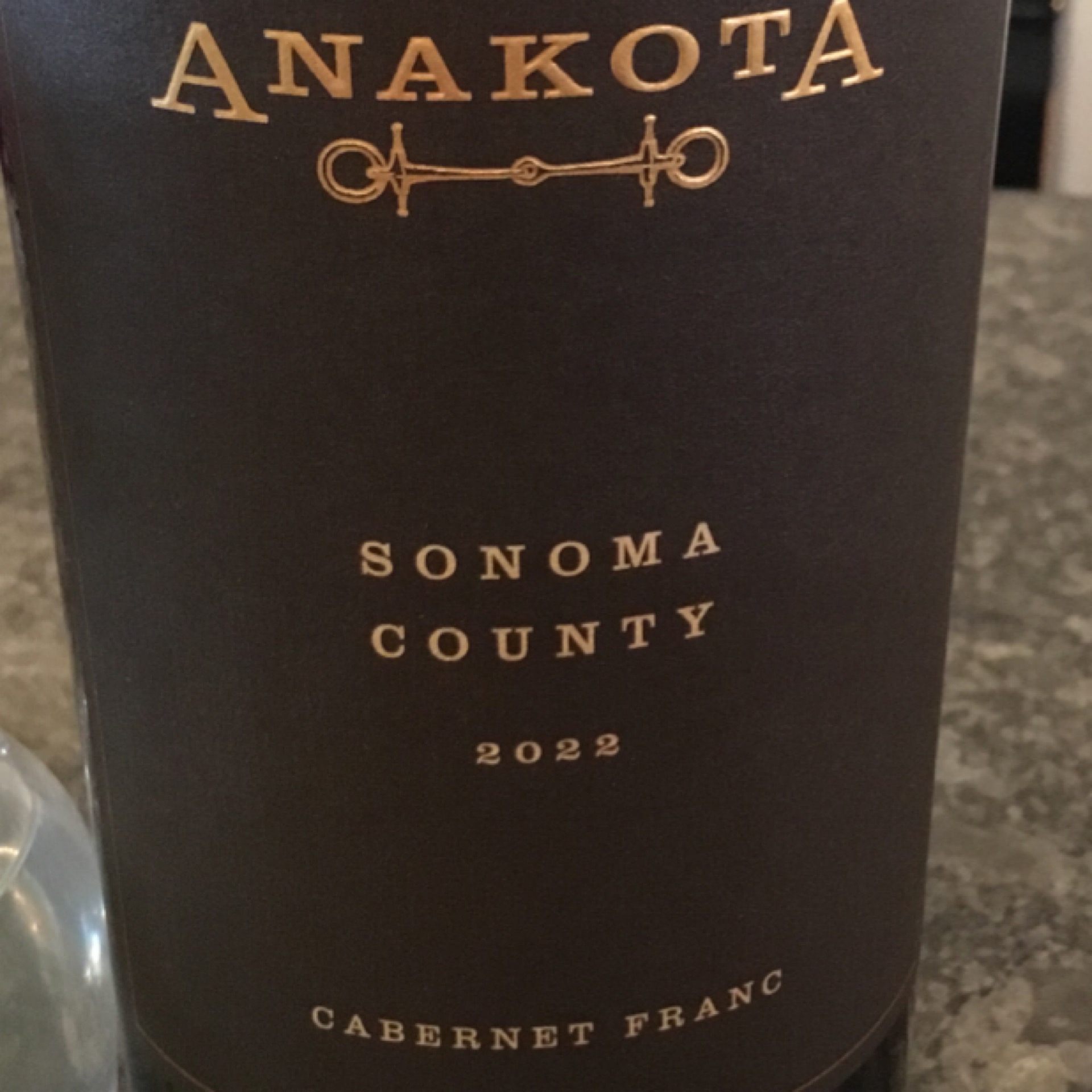 Anakota Sonoma County Cabernet Franc - 2022