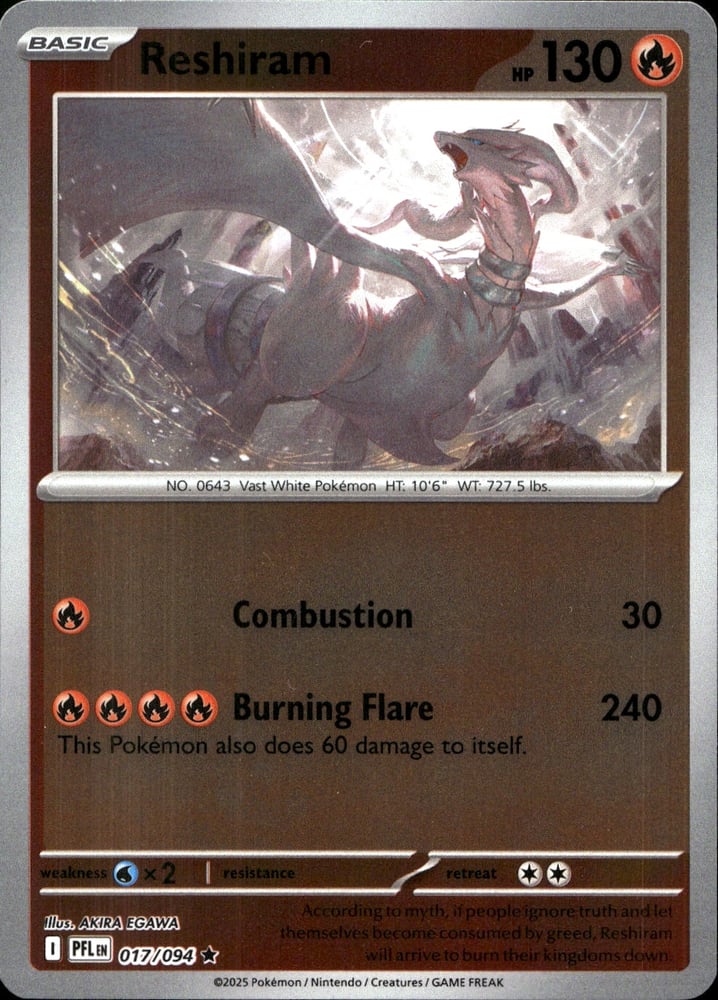 Reshiram - ME02 17/94
