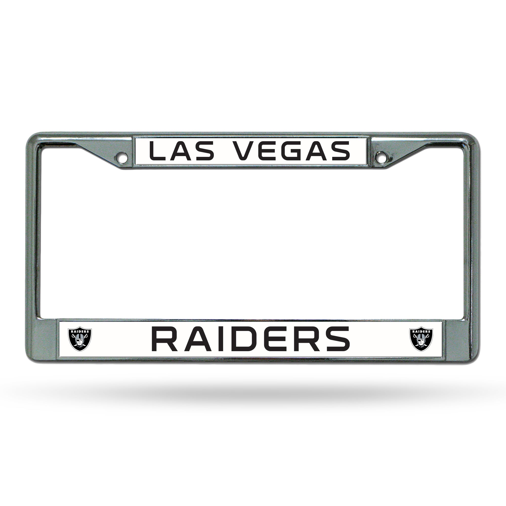 Las Vegas Raiders Chrome License Plate Frame