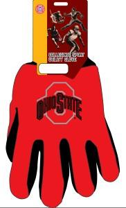 Ohio State Buckeyes Two Tone Gloves - Adult