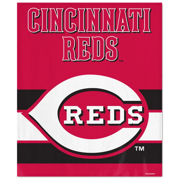 Cincinnati Reds Ultra Soft Blanket 50x60"