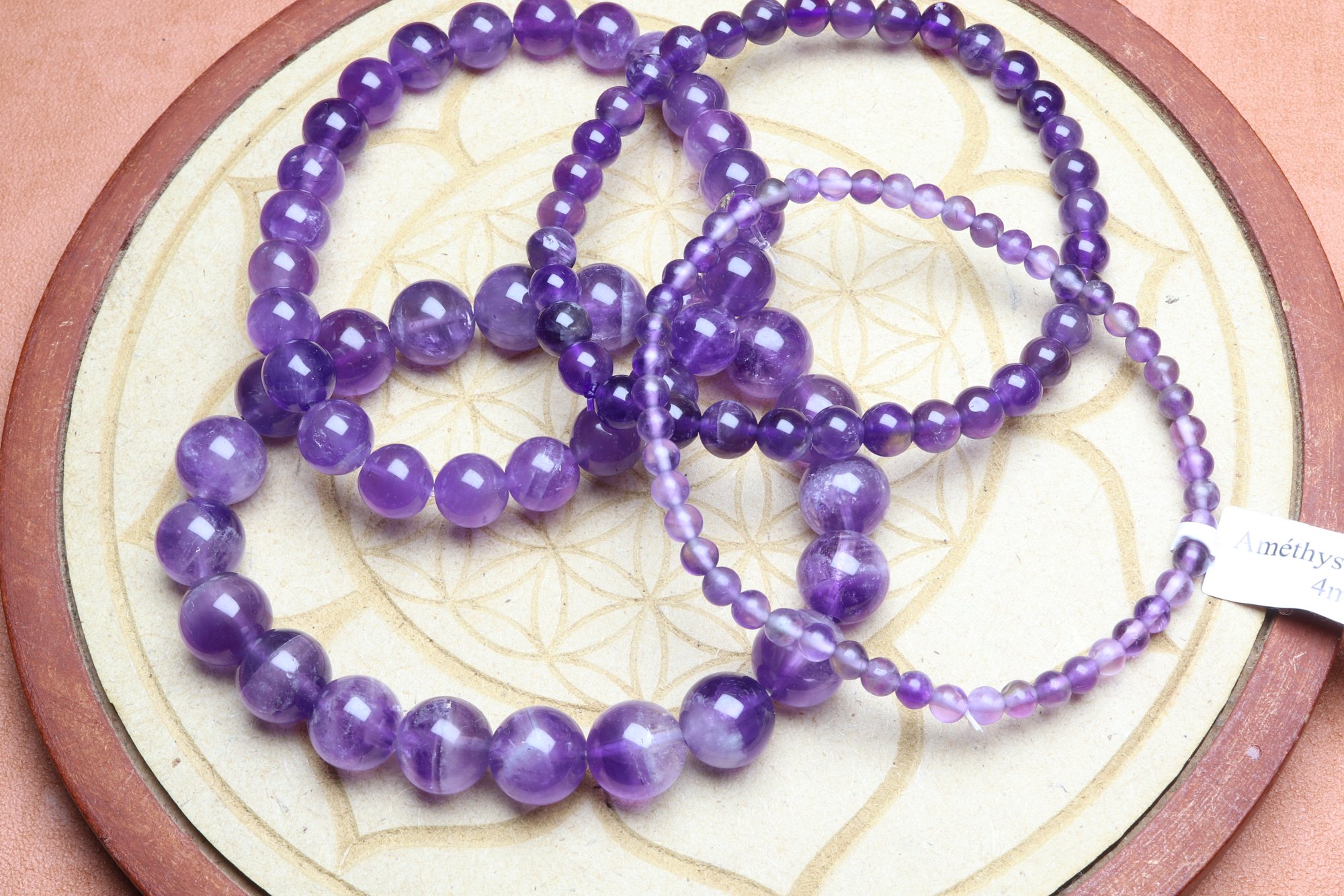 Bracelet Améthyste (1) — stock Valence
