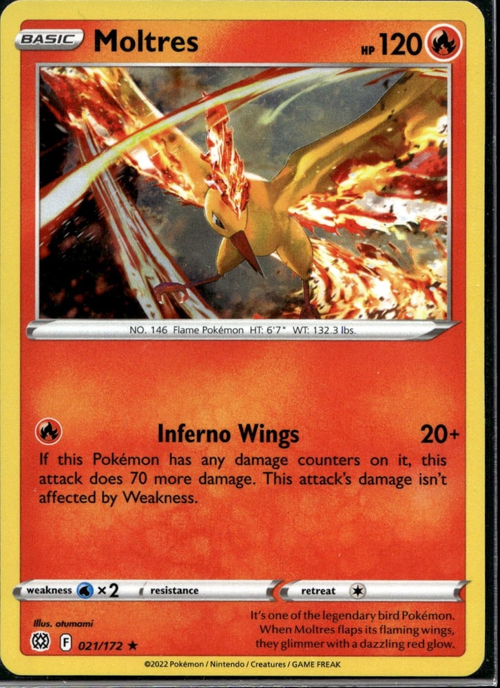 Moltres - SWSH9 21/172