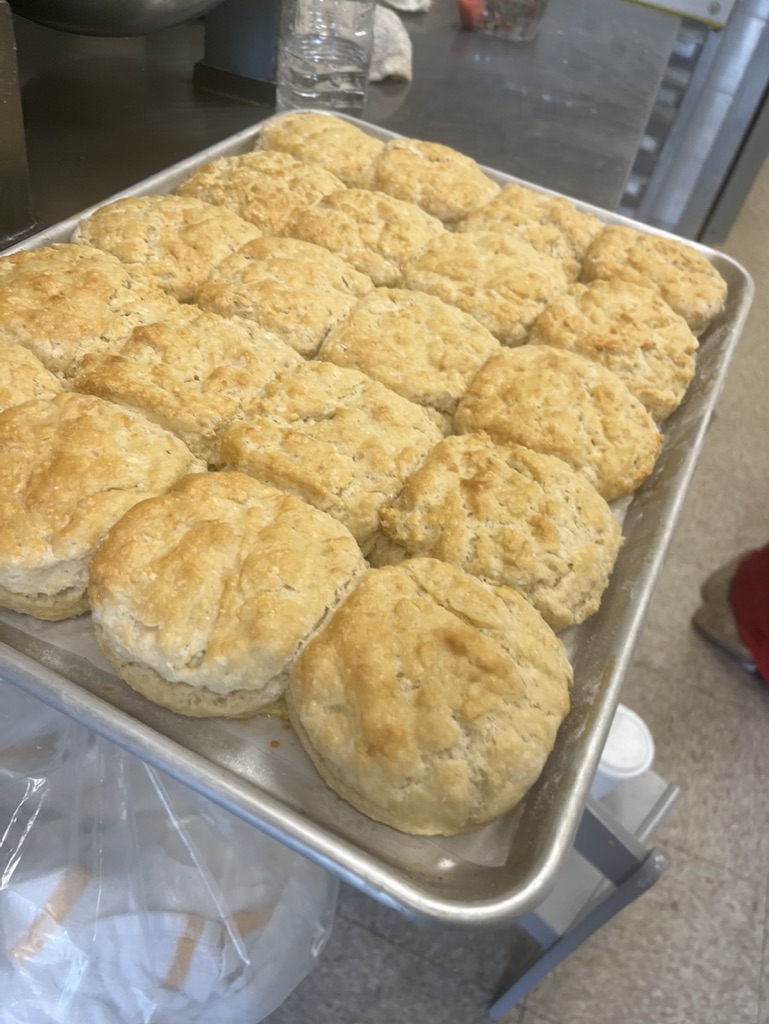 Warmed Buttermilk Biscuit with Butter