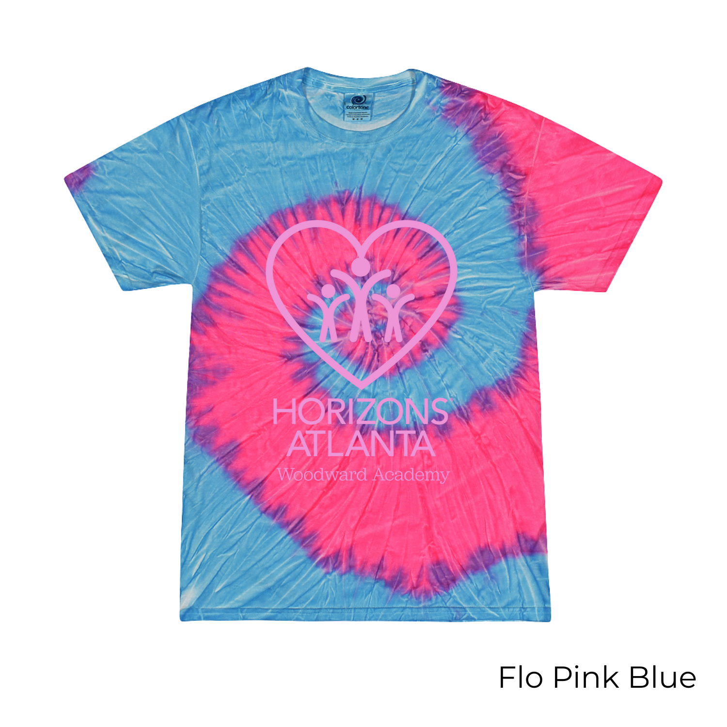 Flo Pink Blue Shirt