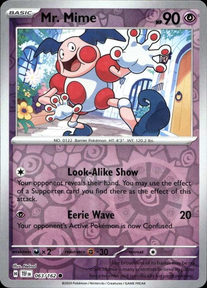 Mr. Mime - SV05 63/162