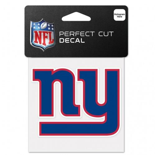 New York Giants Perfect Cut Decal 4x4"