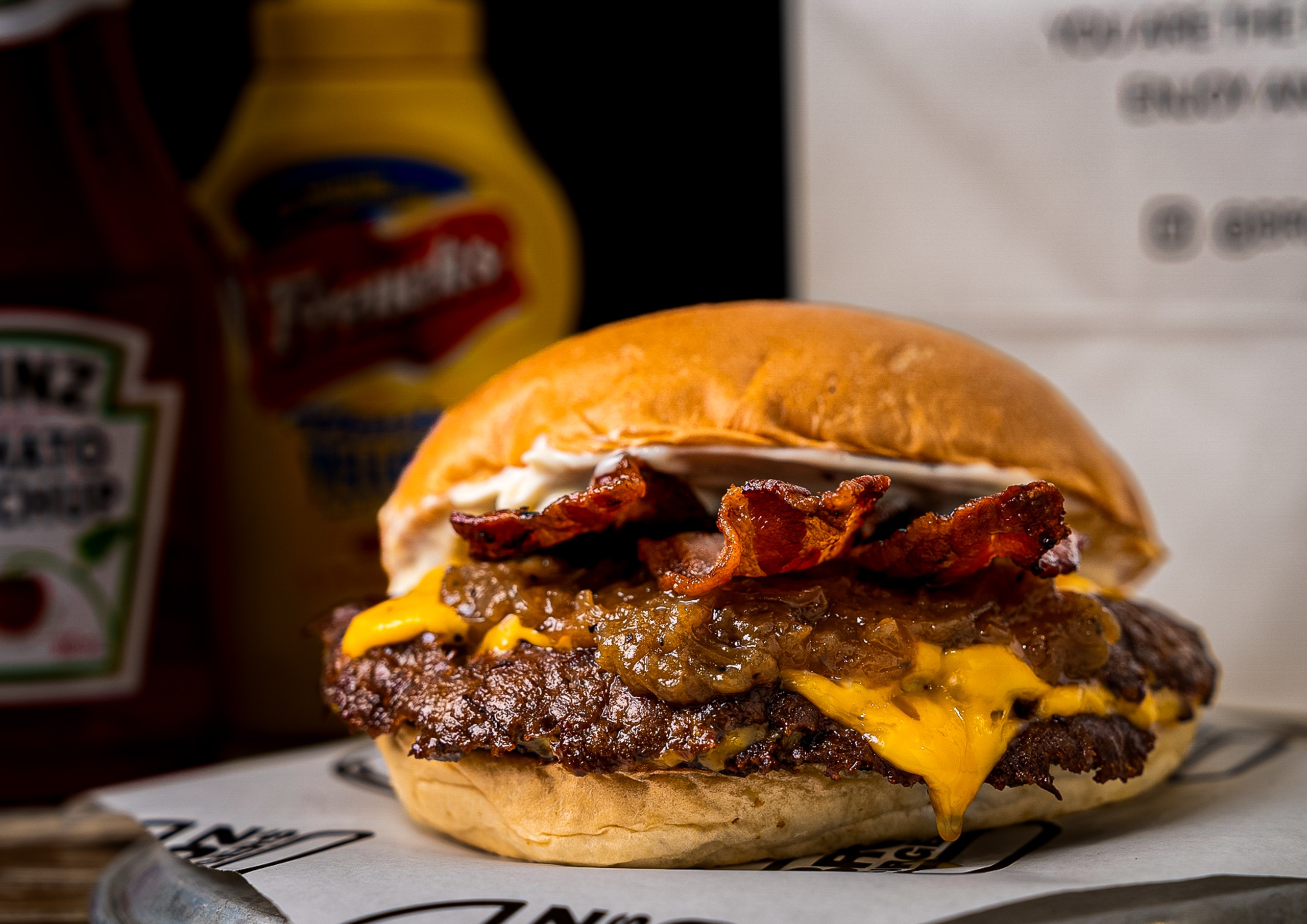 BrOz Bacon Yooo smash burger