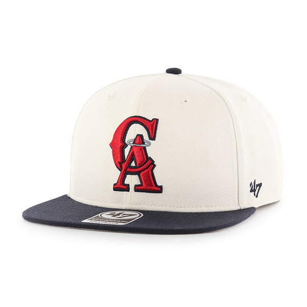 California Angels 1993 Natural/Navy '47Brand Snapback Hat