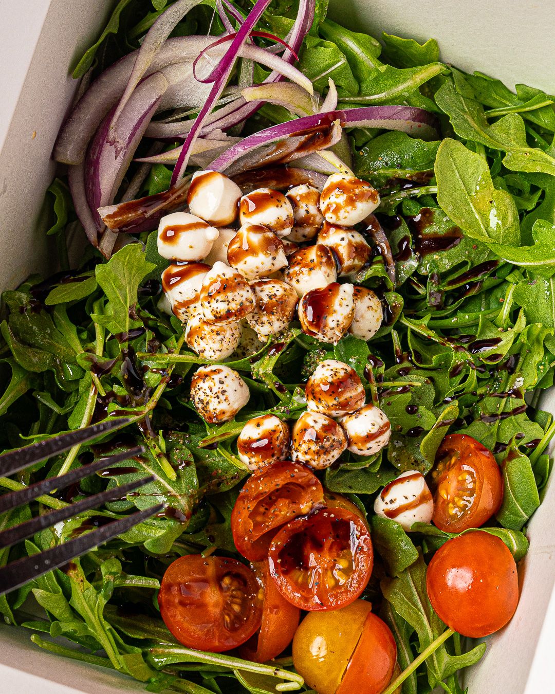 Arugula and Heirloom Tomato Salad