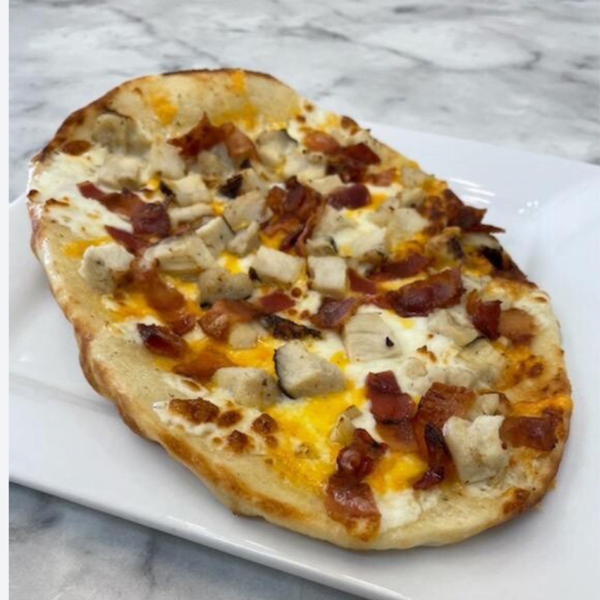 Chicken Bacon Ranch Flatbread