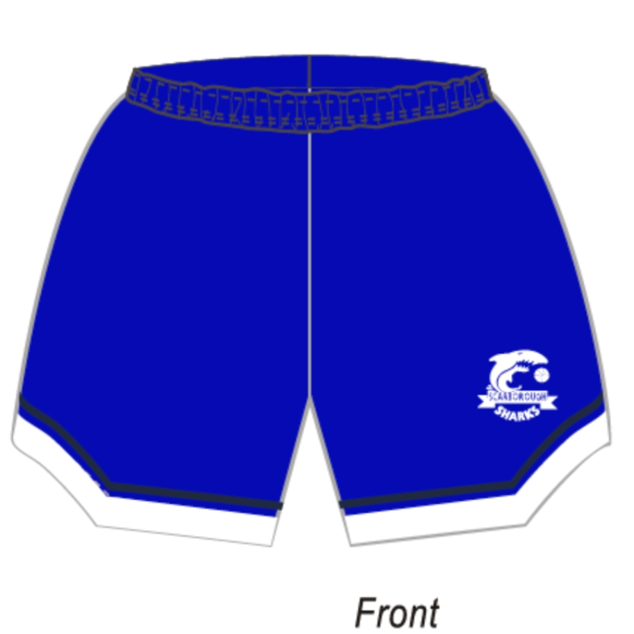 Sharks girls playing shorts