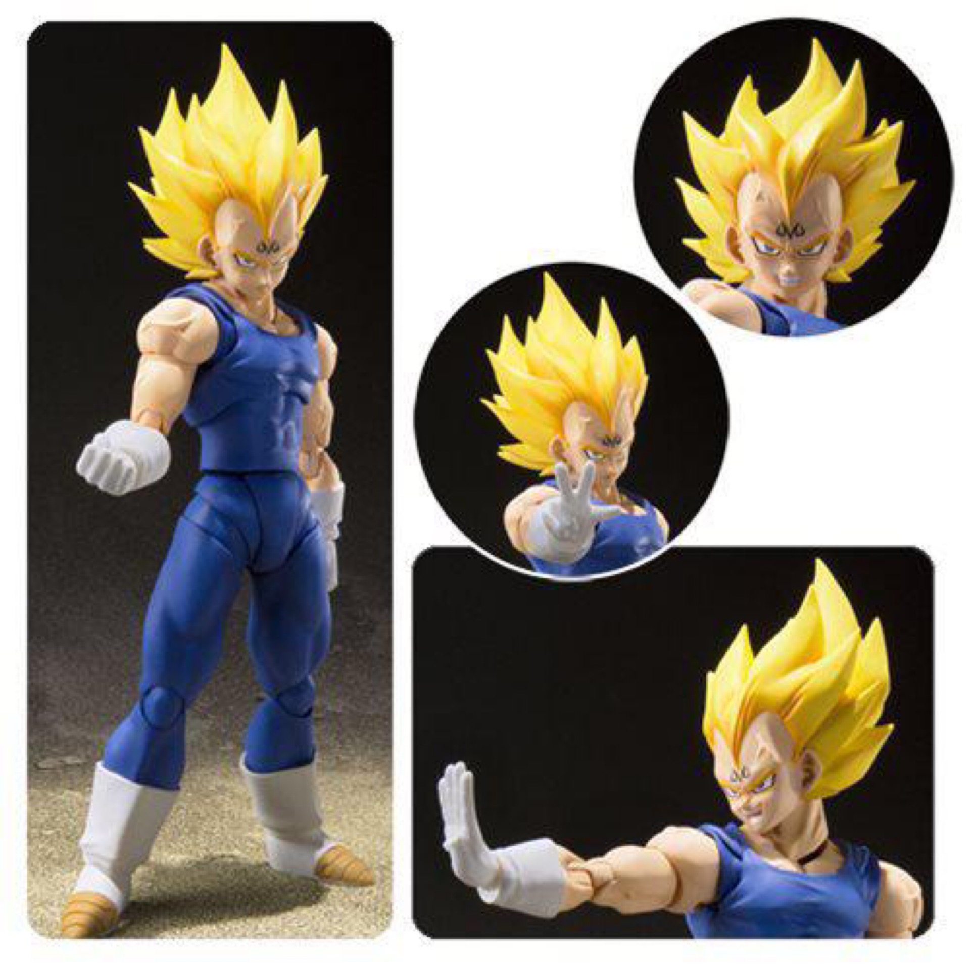 Bandai Tamashii Dragon Ball Z SH S.H. Figuarts Majin Vegeta Action Figure