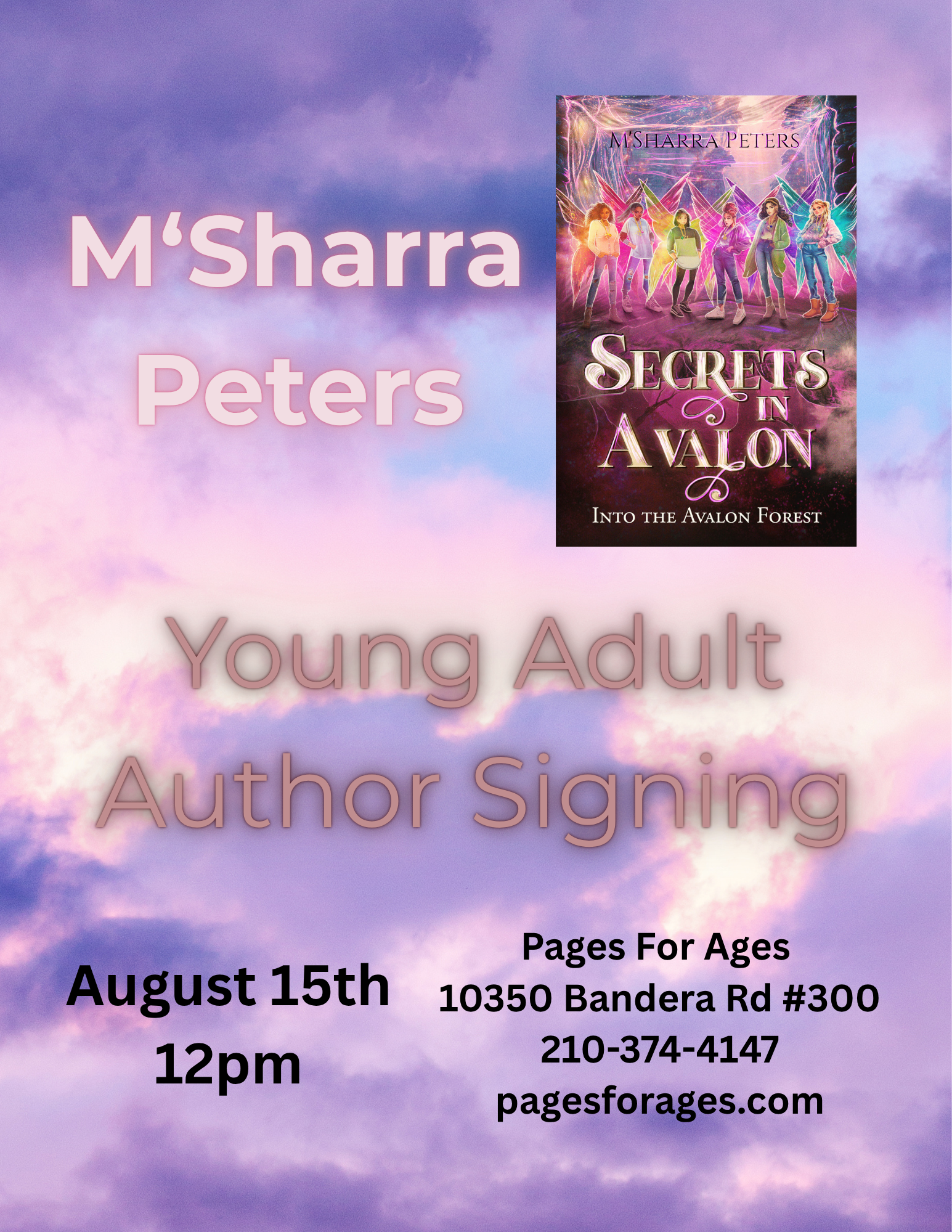 Y/a Author M'Sharra Peters