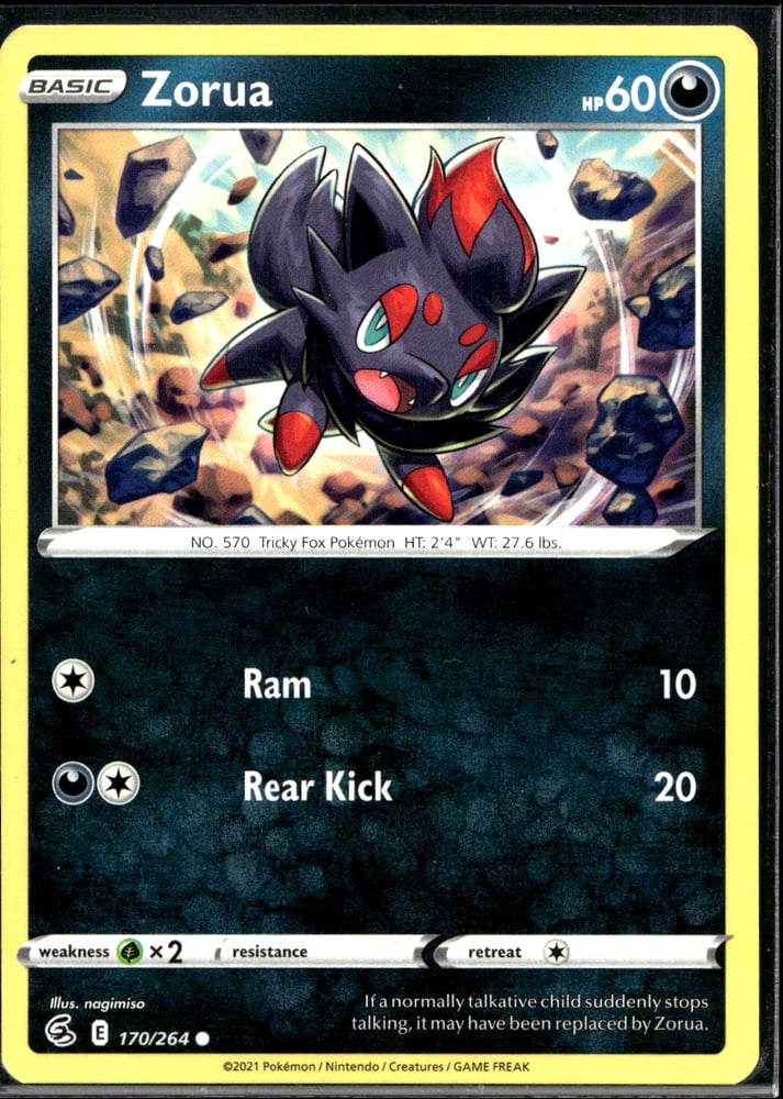 Zorua - SWSH8 170/264