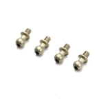 F1R4 Light Alloy Ball Ends (4), Use for Steering Links / Exotek / 2157