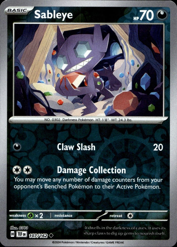 Sableye - SV05 107/162