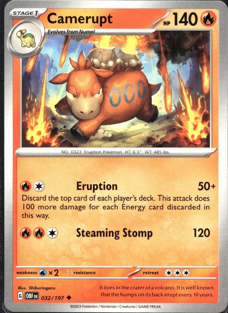 Camerupt - SV03 32/197