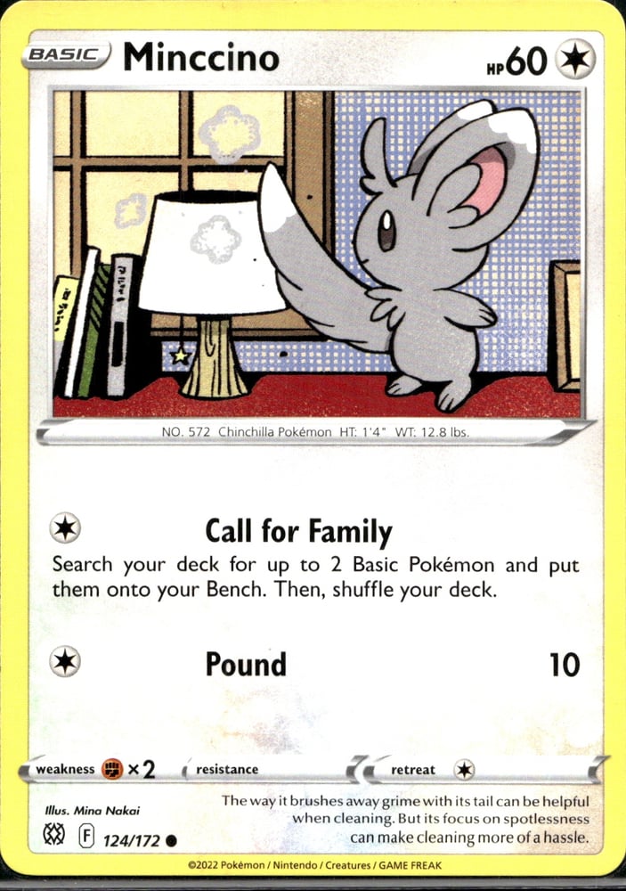 Minccino - SWSH9 124/172