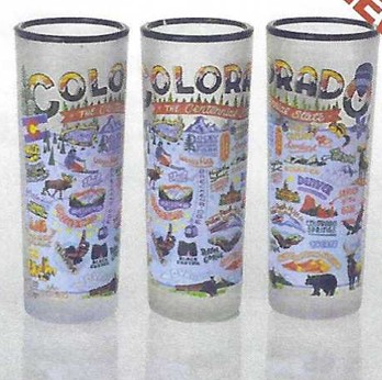 Colorado Map Art Shooter