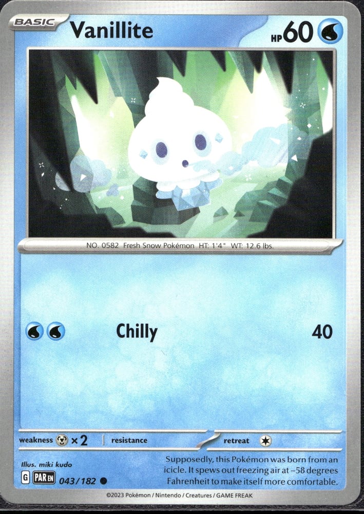 Vanillite - SV04 43/182