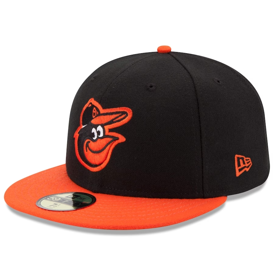 Baltimore Orioles Authentic Road New Era 59FIFTY Onfield Fitted Hat