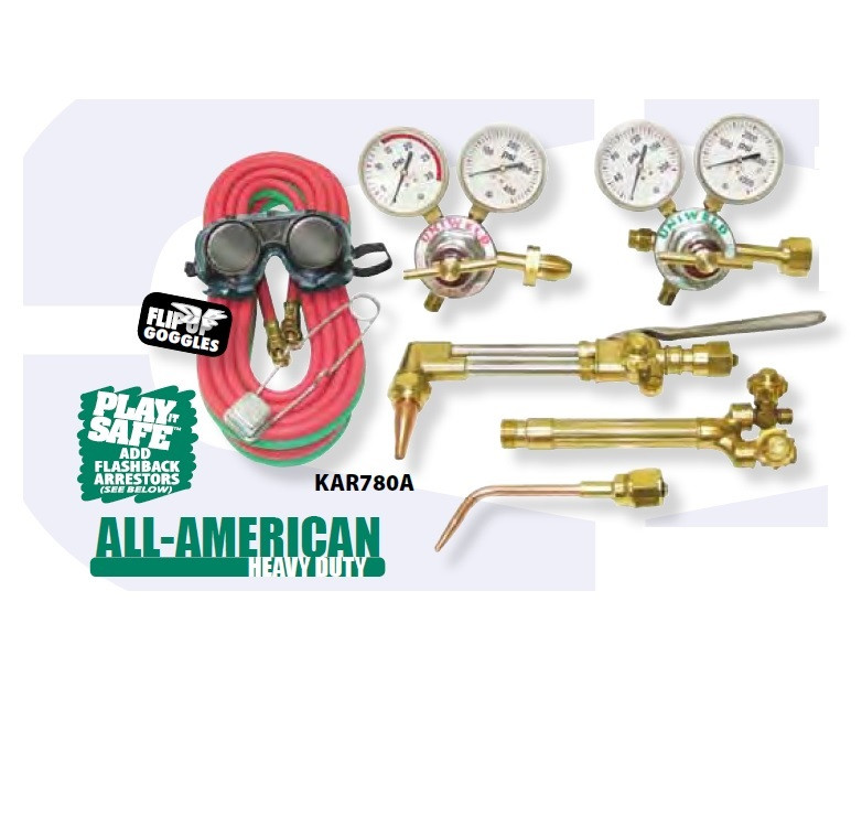 All American Oxy-Acetylene Cutting and Welding Outfit