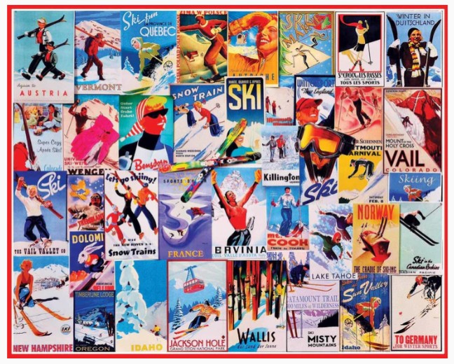 Ski Posters Puzzle